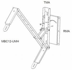 Фото MB C12 UMH крепление-скоба C 12.2