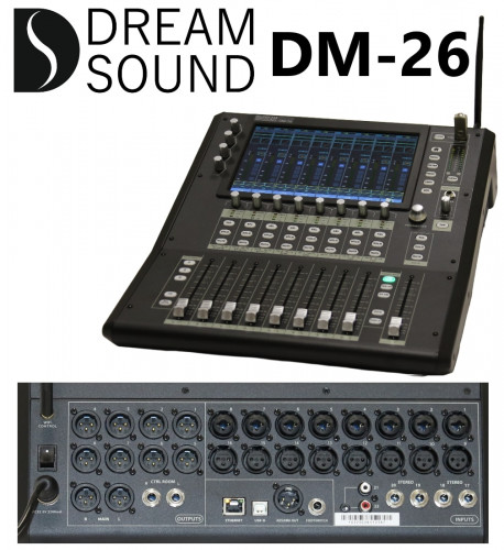 Фото Цифровой микшерный пульт DreamSound DM-26